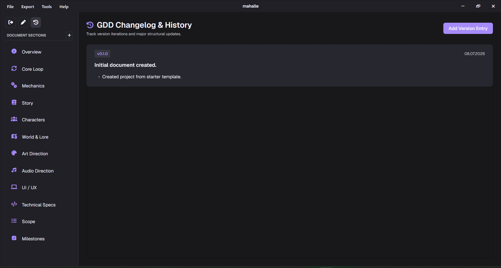 GDDKit Version Changelog Tracker